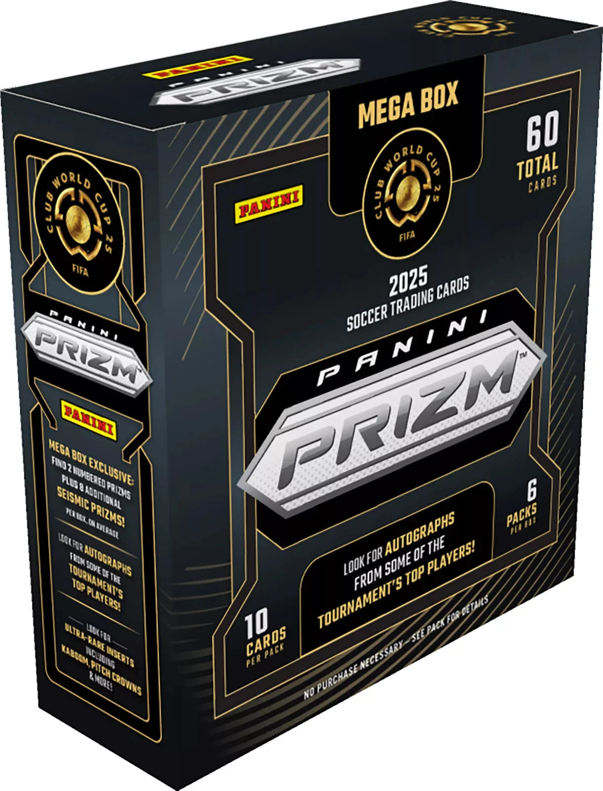 2025 Panini Prizm Fifa Club World Cup Soccer Mega