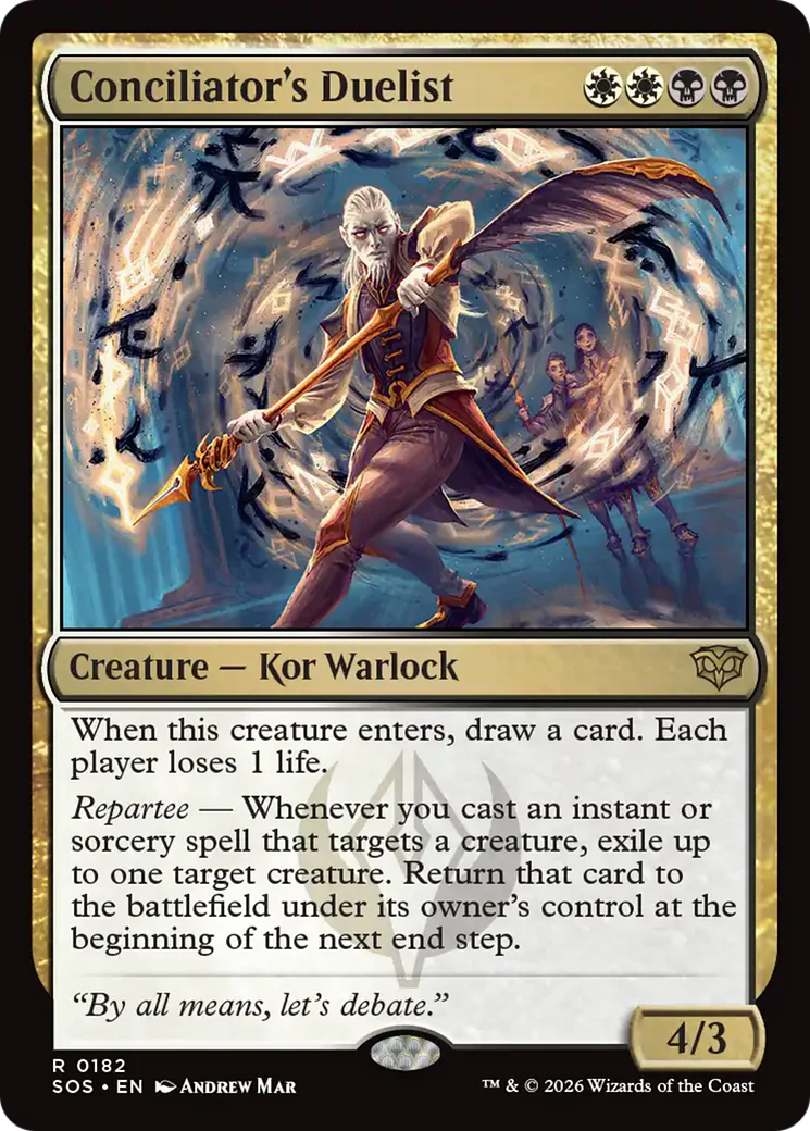 Conciliator's Duelist [Secrets of Strixhaven] Foil