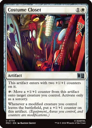 Costume Closet [Marvel Super Heroes Commander]