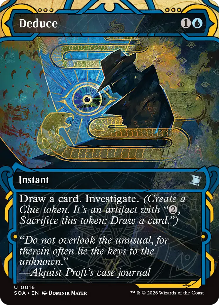 Deduce [Secrets of Strixhaven: Mystical Archive] Foil