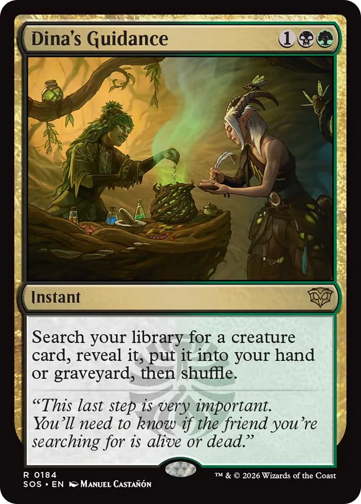 Dina's Guidance [Secrets of Strixhaven] Foil
