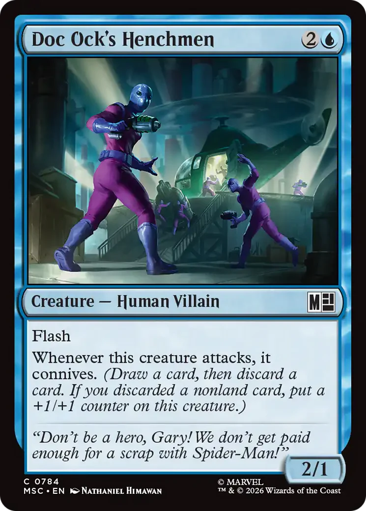 Doc Ock's Henchmen [Marvel Super Heroes Commander] Foil