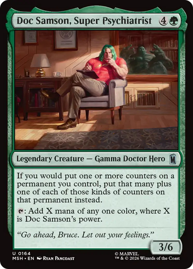 Doc Samson, Super Psychiatrist [Marvel Super Heroes] Foil
