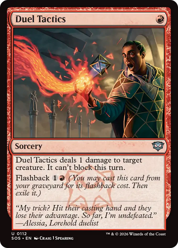 Duel Tactics [Secrets of Strixhaven] Foil