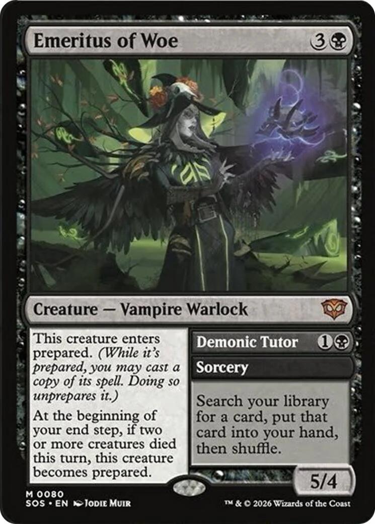 Emeritus of Woe [Secrets of Strixhaven] Foil