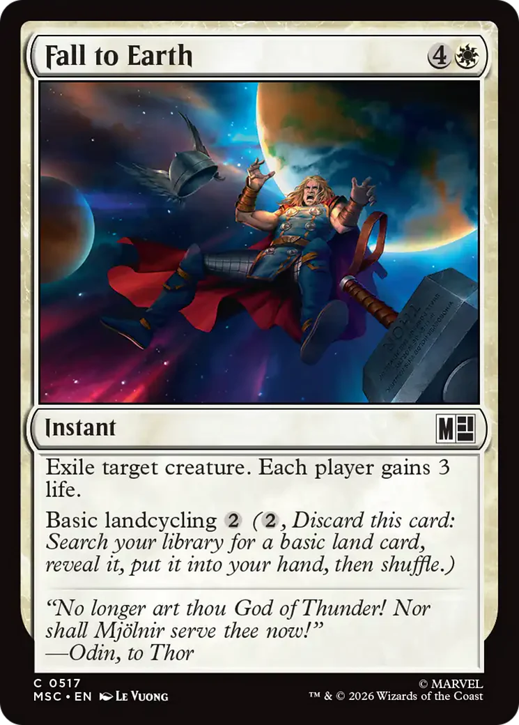 Fall to Earth [Marvel Super Heroes Commander] Foil