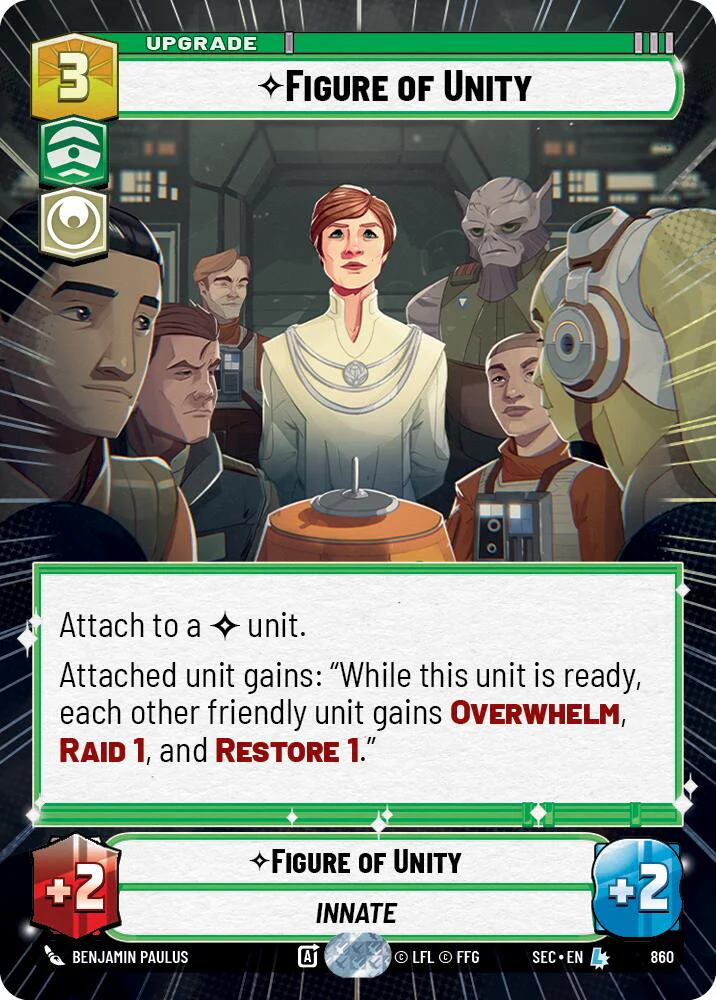 Figure of Unity (860) (Hyperspace Foil) (860) [Secrets of Power]