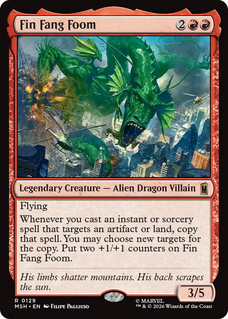 Fin Fang Foom [Marvel Super Heroes] Foil