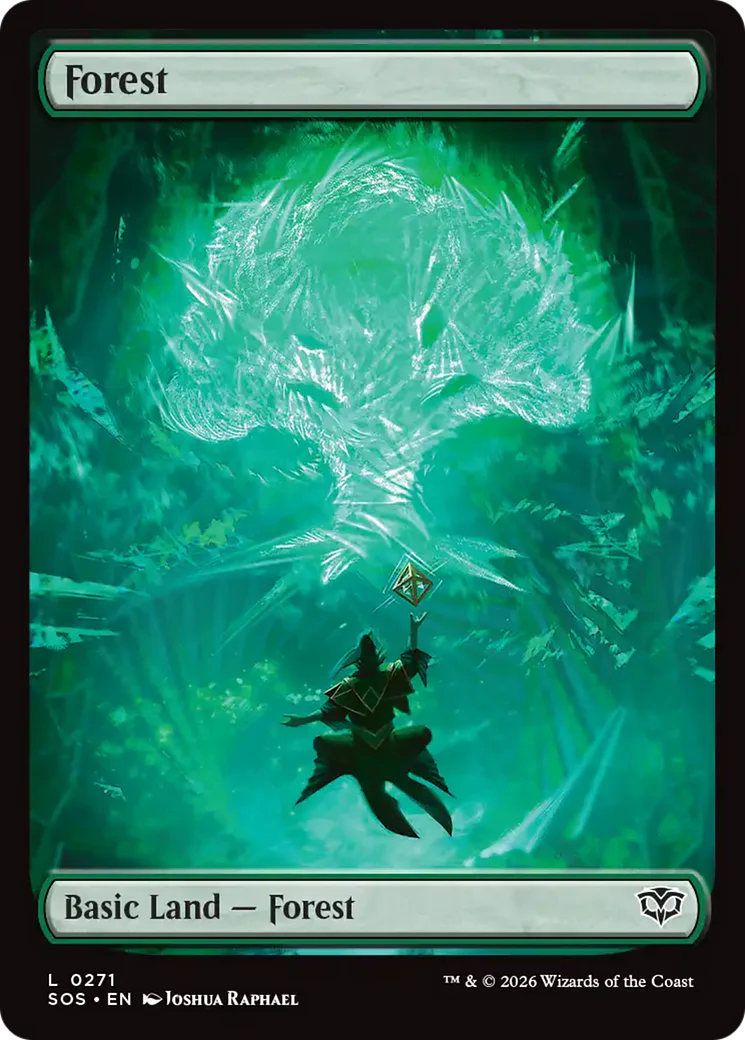 Forest (0271) [Secrets of Strixhaven] Foil