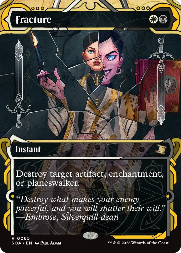 Fracture [Secrets of Strixhaven: Mystical Archive] Foil