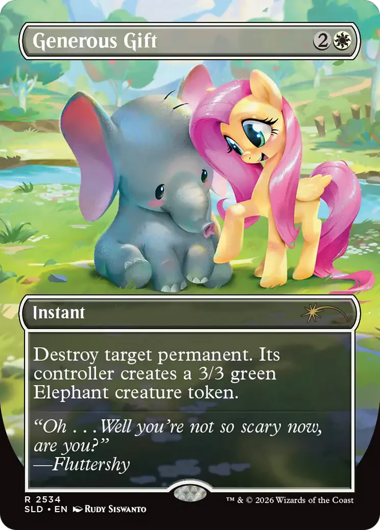Generous Gift (2534) [Secret Lair Drop Series] Foil