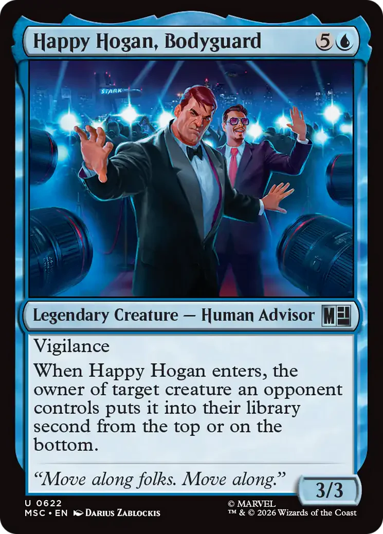 Happy Hogan, Bodyguard [Marvel Super Heroes Commander] Foil