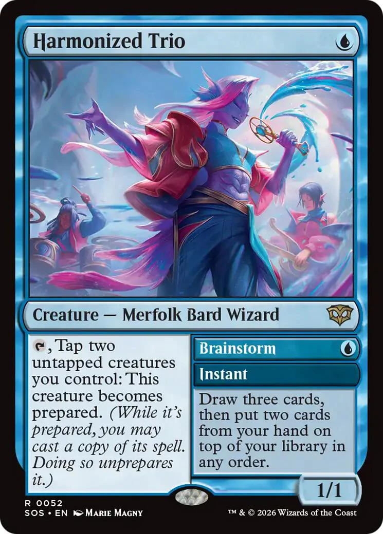 Harmonized Trio [Secrets of Strixhaven] Foil