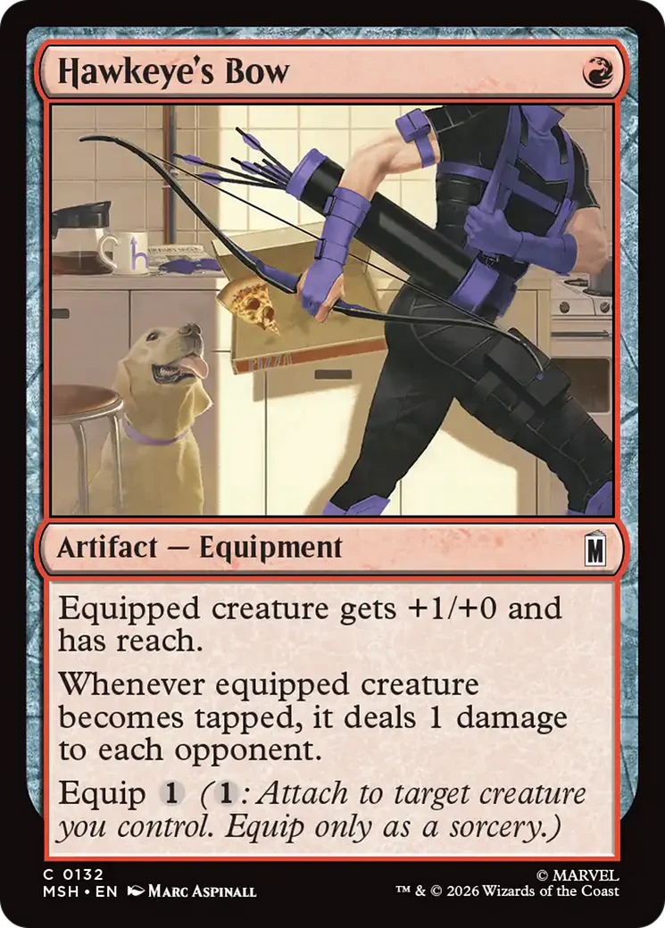 Hawkeye's Bow [Marvel Super Heroes] Foil