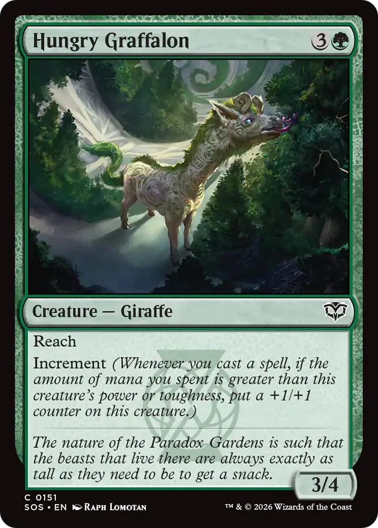 Hungry Graffalon [Secrets of Strixhaven] Foil