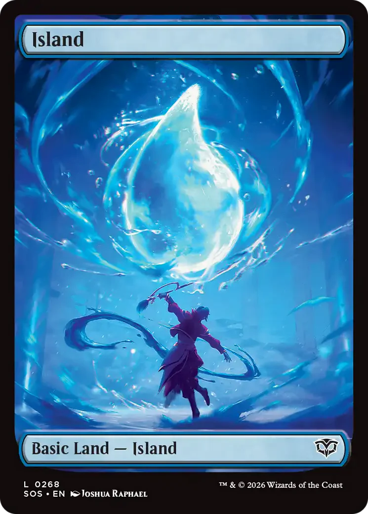 Island (0268) [Secrets of Strixhaven] Foil