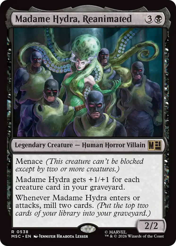 Madame Hydra, Reanimated [Marvel Super Heroes Commander] Foil
