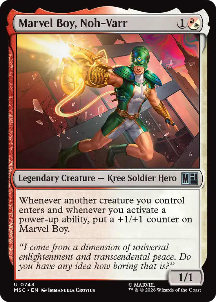 Marvel Boy, Noh-Varr [Marvel Super Heroes] Foil