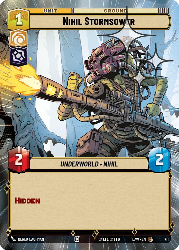 Nihil Stormsower (473) (Hyperspace Foil) (473) [A Lawless Time]