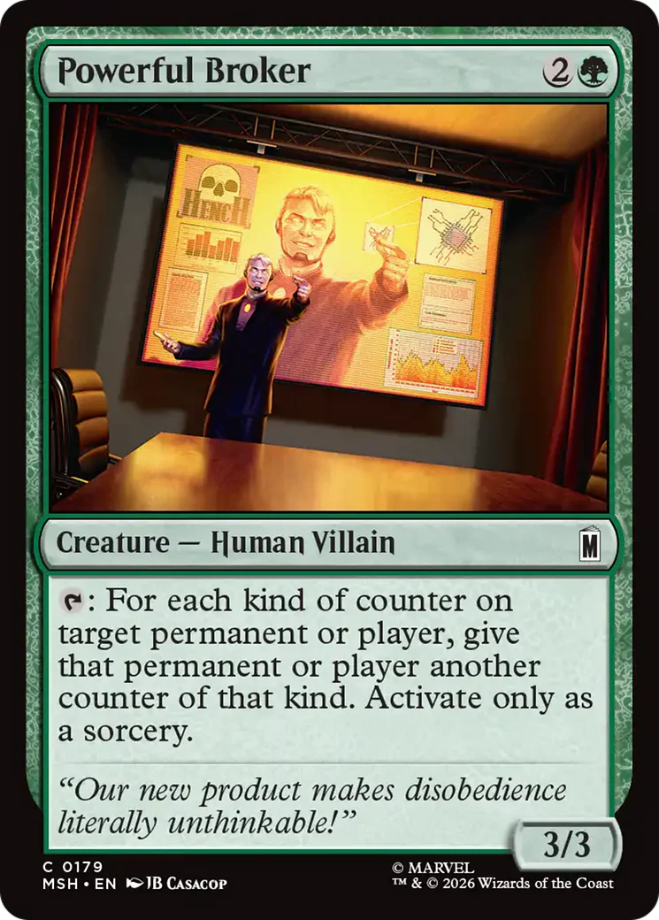 Powerful Broker [Marvel Super Heroes] Foil