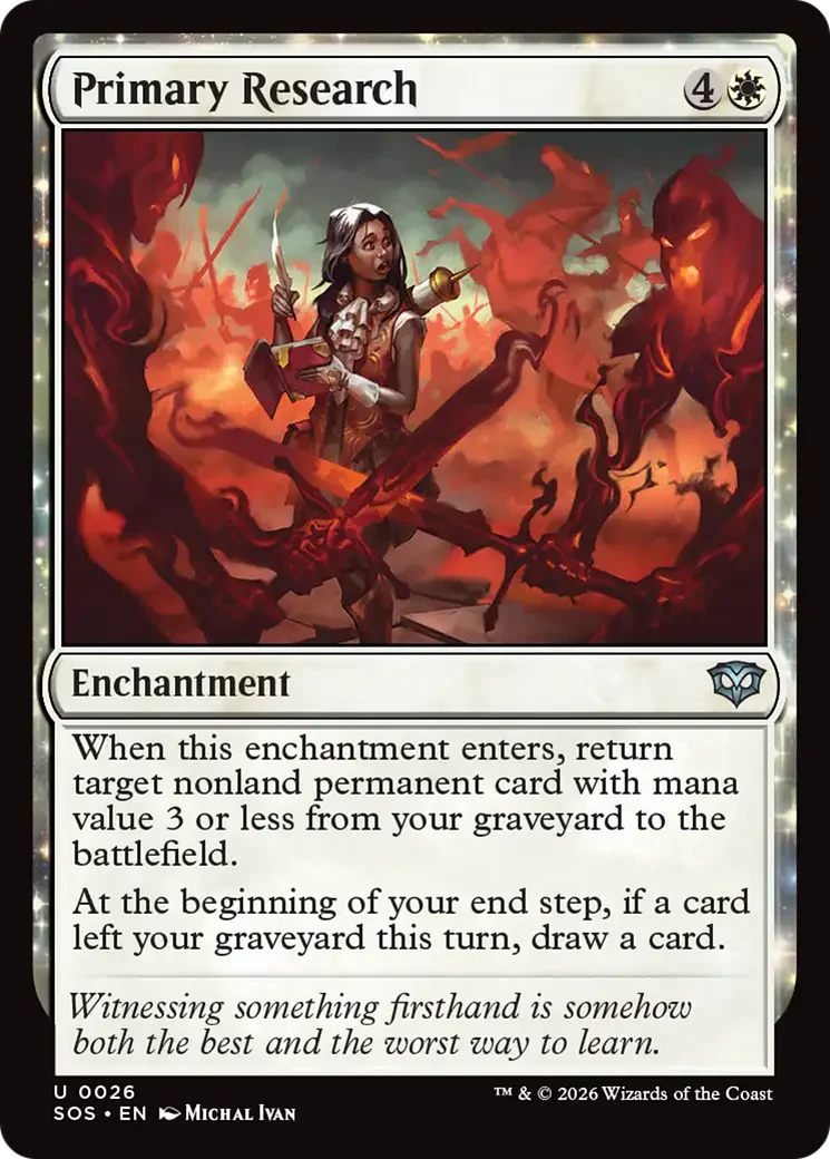 Primary Research [Secrets of Strixhaven] Foil