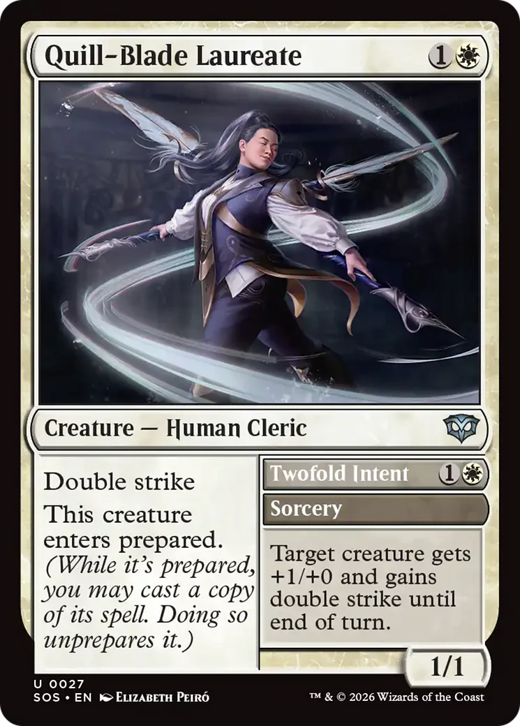 Quill-Blade Laureate [Secrets of Strixhaven] Foil