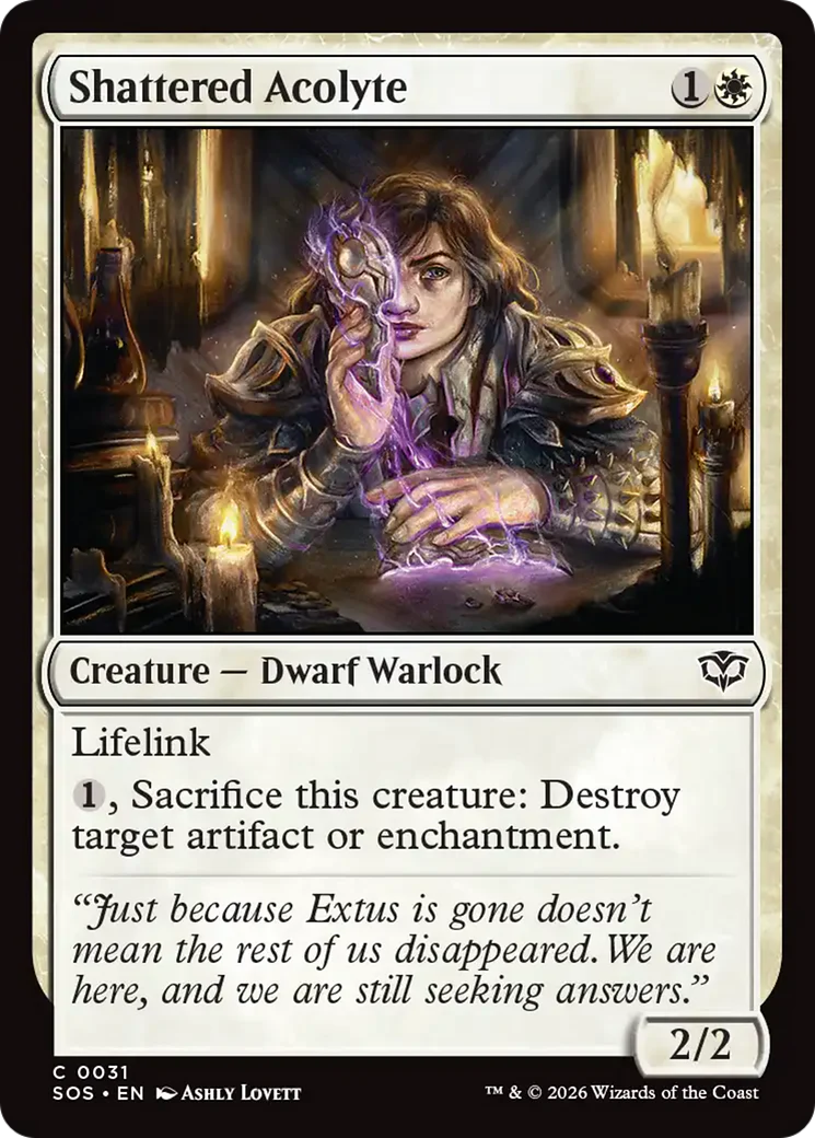 Shattered Acolyte [Secrets of Strixhaven] Foil