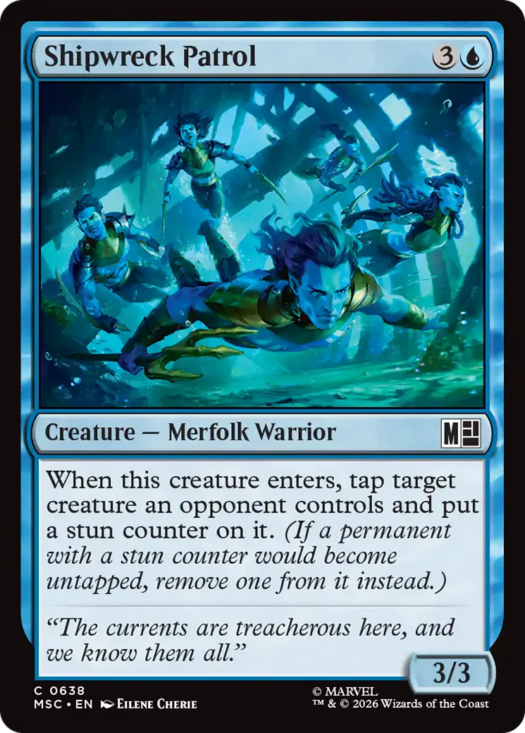 Shipwreck Patrol [Marvel Super Heroes Commander] Foil
