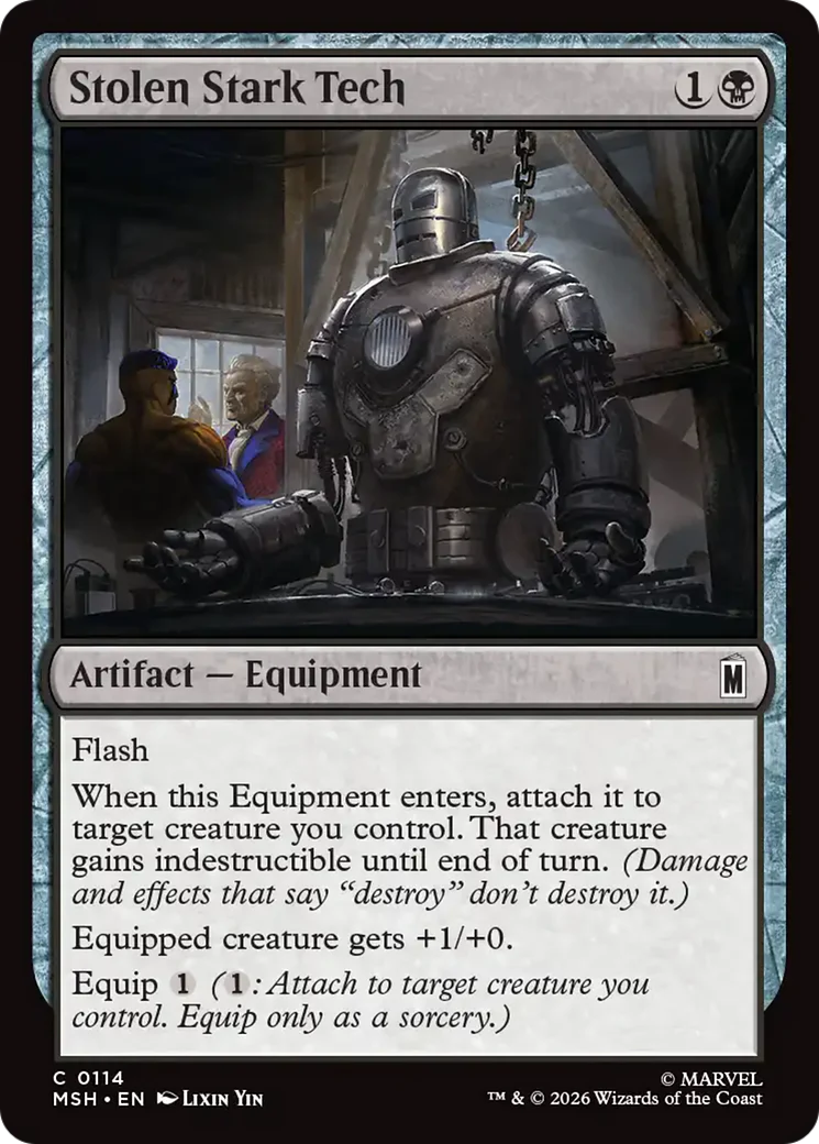 Stolen Stark Tech [Marvel Super Heroes] Foil