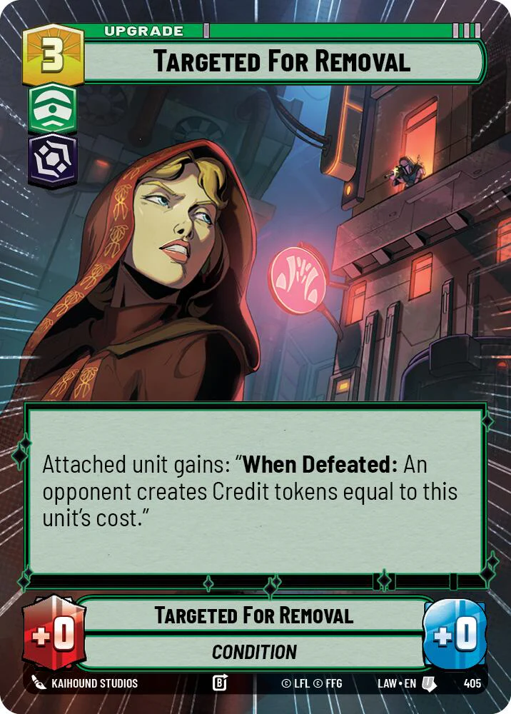 Targeted for Removal (405) (Hyperspace) (405) [A Lawless Time]