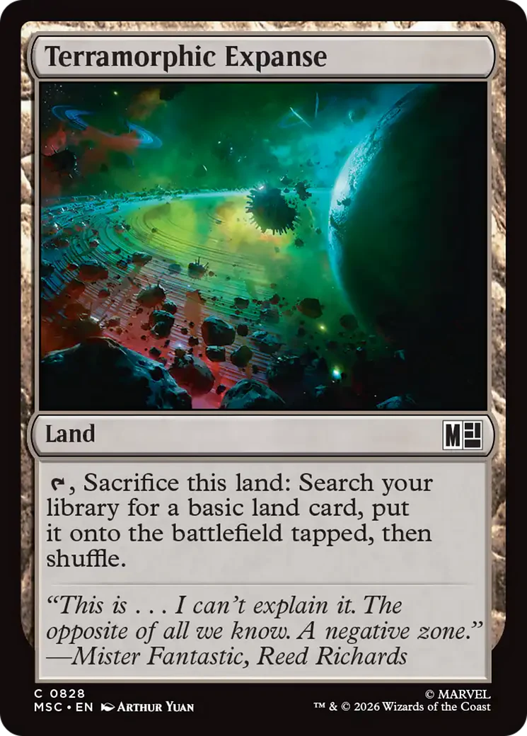 Terramorphic Expanse [Marvel Super Heroes Commander] Foil
