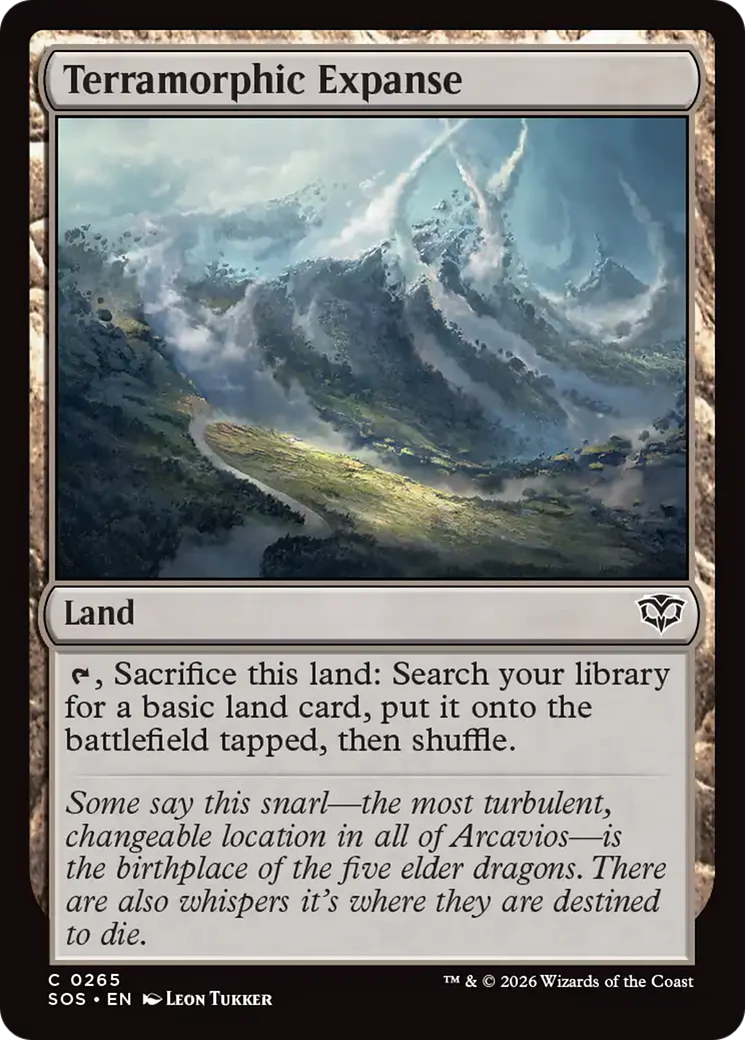 Terramorphic Expanse [Secrets of Strixhaven] Foil