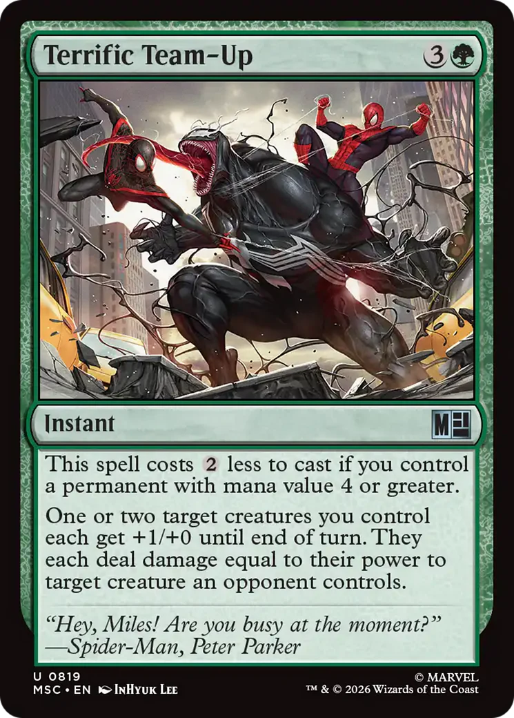 Terrific Team-Up [Marvel Super Heroes Commander] Foil