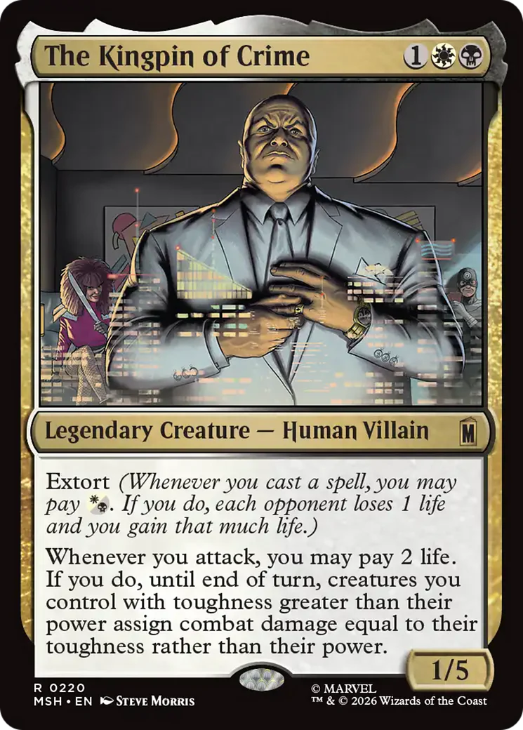 The Kingpin of Crime [Marvel Super Heroes] Foil