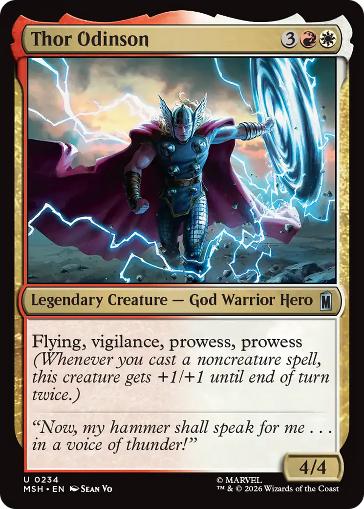 Thor Odinson [Marvel Super Heroes] Foil