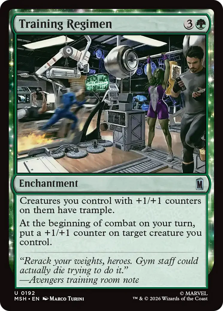 Training Regimen [Marvel Super Heroes] Foil