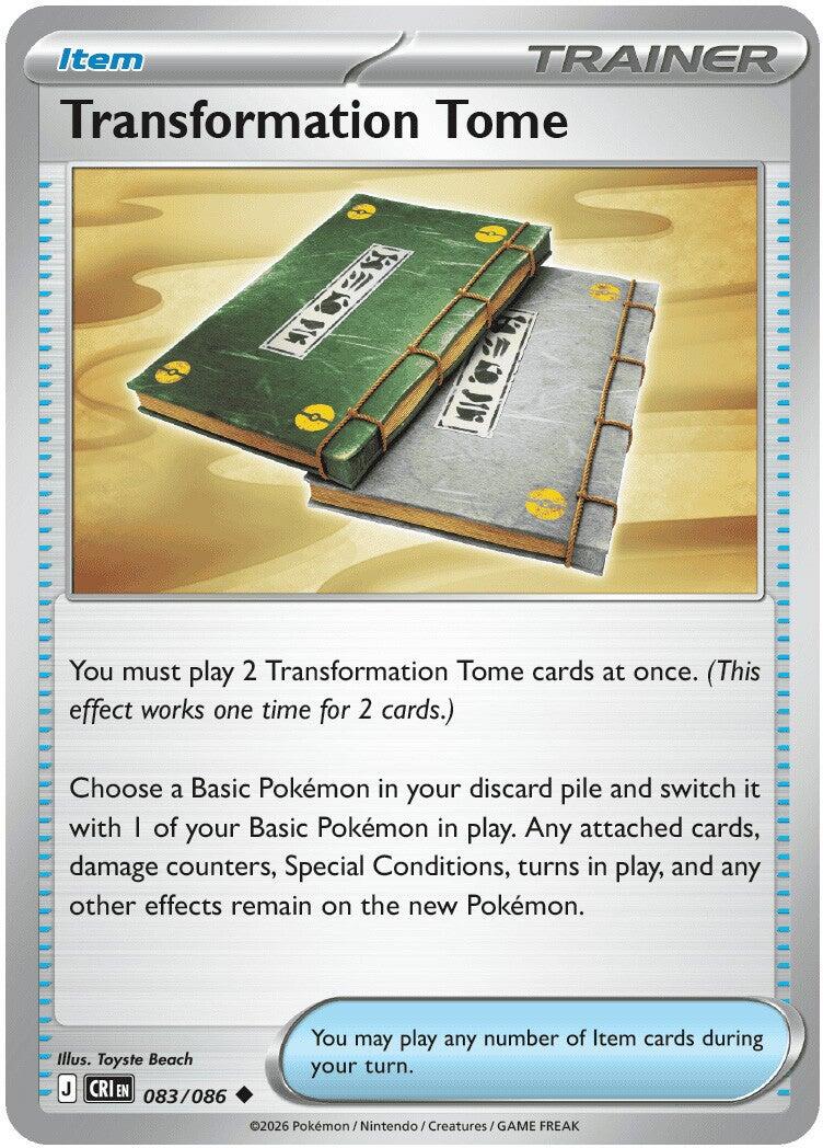 Transformation Tome (083/086) [Mega Evolution: Chaos Rising] Reverse Holofoil