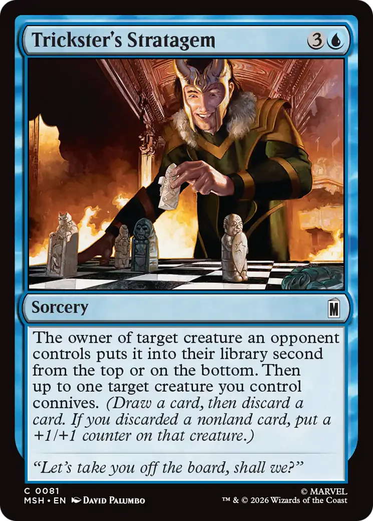 Trickster's Stratagem [Marvel Super Heroes] Foil
