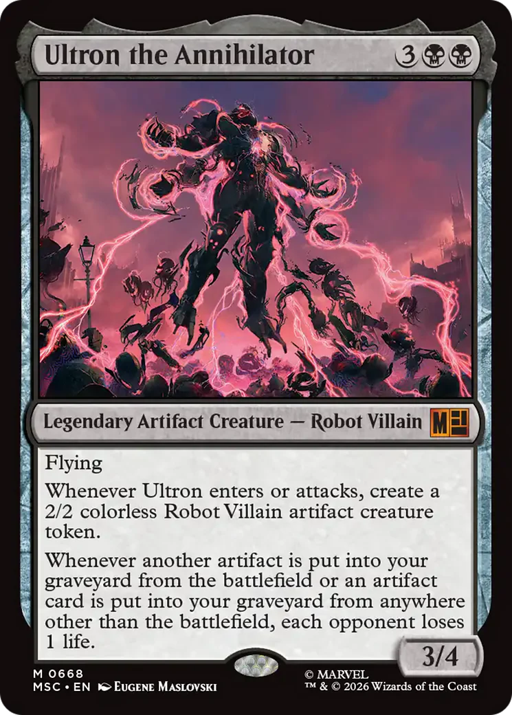 Ultron the Annihilator [Marvel Super Heroes Commander] Foil