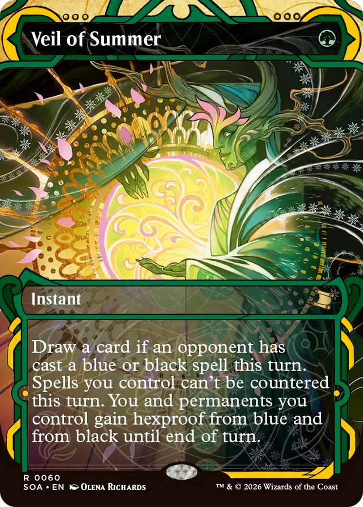 Veil of Summer [Secrets of Strixhaven: Mystical Archive] Foil