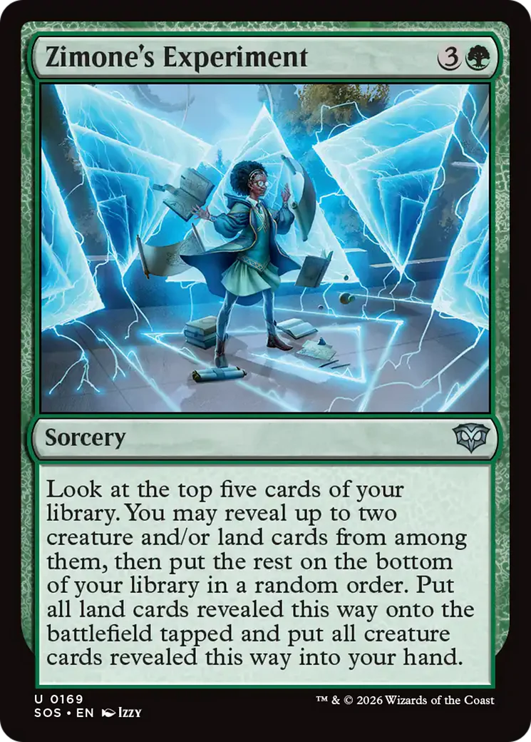Zimone's Experiment [Secrets of Strixhaven] Foil